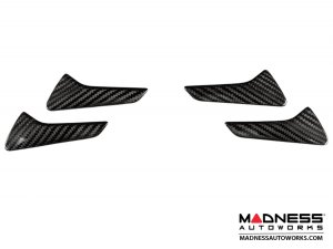 Volkswagen Golf Mk6 - Interior Door Handles - Carbon Fiber